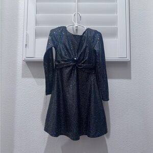 Zara Kids Shimmering Black Dress